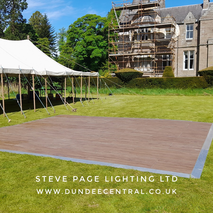 outdoor dancefloor